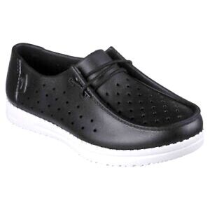 Skechers Foamies Cali Slip On Sneakers Women's Size 6 Black/ White Rubber Shoes